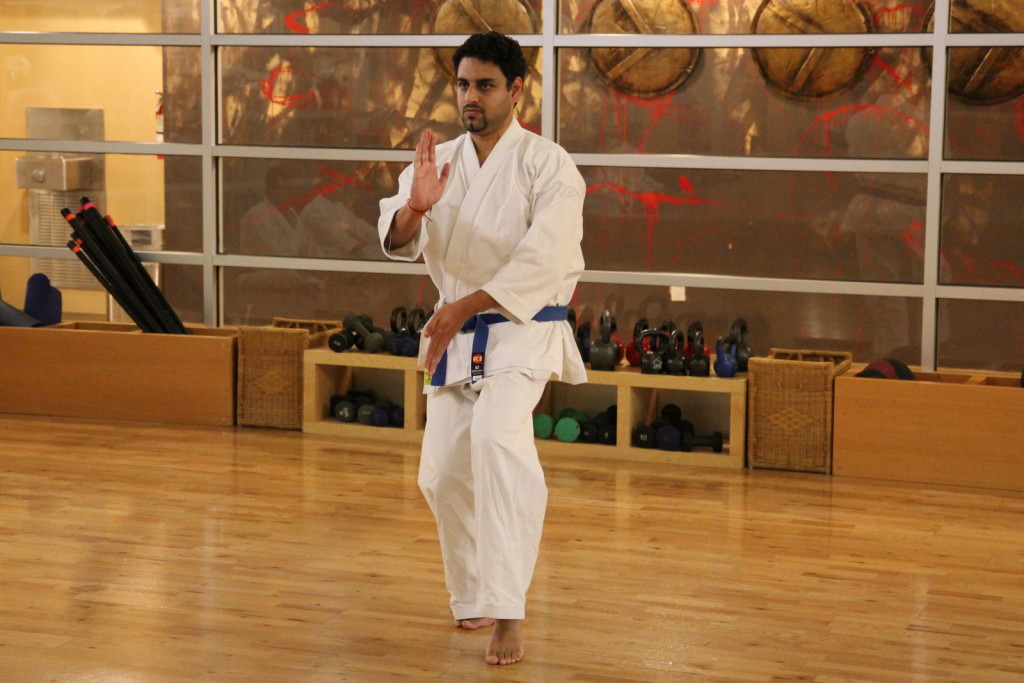 Karate kata Tehshin performed at Full Potential Martial Arts in Carmel Valley, San Diego, 92130