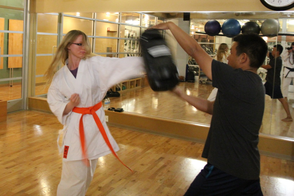 Okinawan slap self defense technique