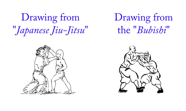 japanese-jiu-jitsu-bubishi-drawing-comparison