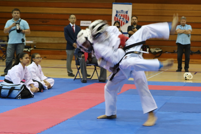 AAU-Championship-San-Diego-Karate-Kumite-Throw