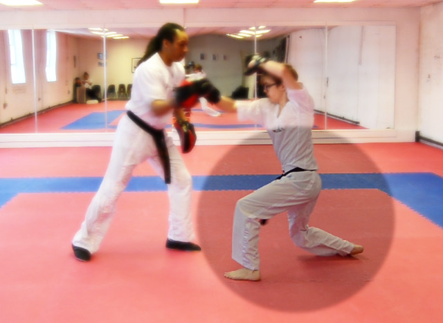 karate-pad-work-compromised-form